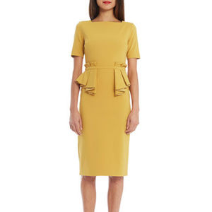 Raoul Sloane Peplum Dress